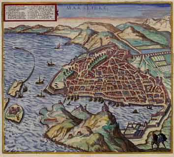 Porto de Marselha no século XIV