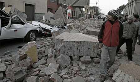 Terremoto Peru região central