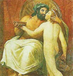 Ganimedes e Zeus