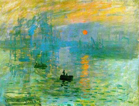 Monet - Impression, Soleil levant