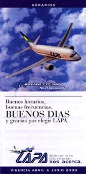 Lineas Aereas Privadas Argentinas