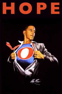 Barack Obama super-herói