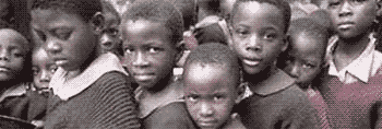 Crianças haitianas