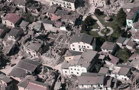Terremoto de Aquila, Itália, 2009