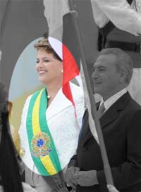 Faixa presidencial - Dilma Rousseff